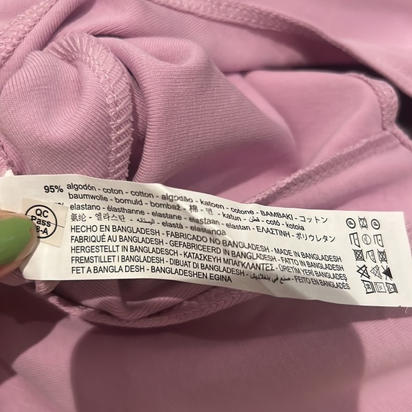 purple mauve halter one piece bodysuit - Picture 12 of 12